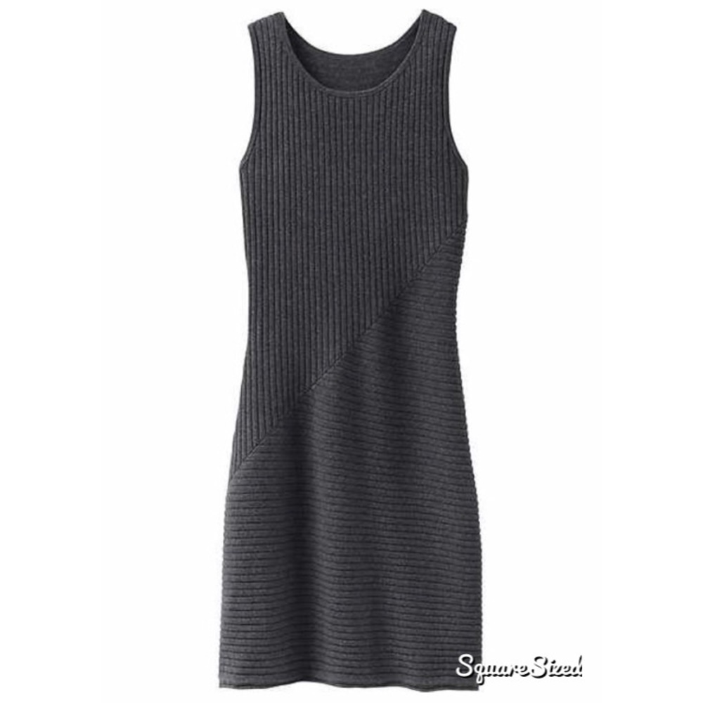 Athleta Charcoal Grey Ananda Sweater Dress